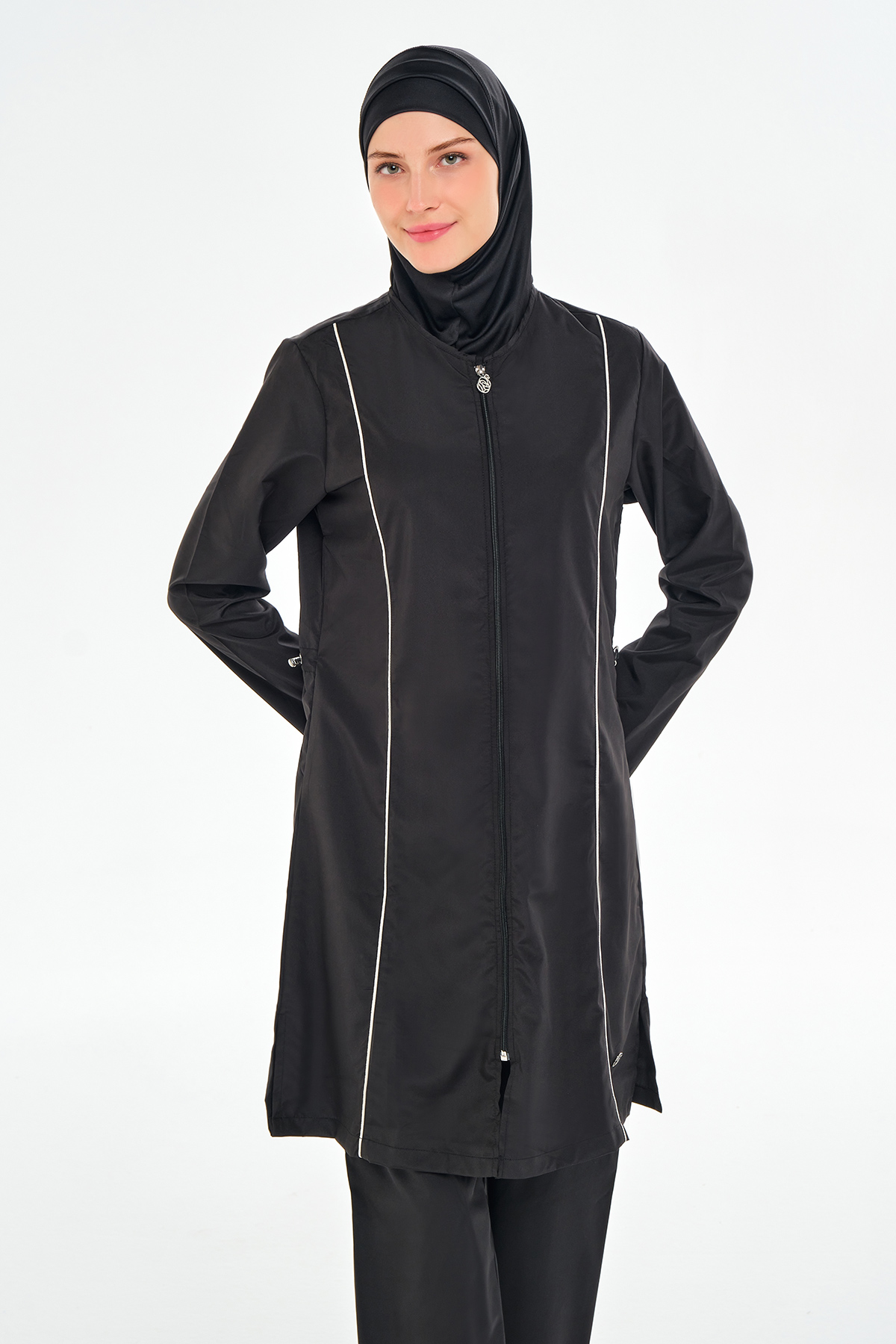 R3501 BURKINI HASEMA TESETTÜRMAYO BADEANZUG HIJAB – Bild 3